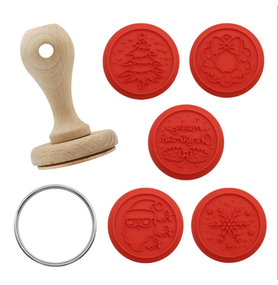 PME Christmas Cookie Stamp - 'Tis the Season! - Set of 7