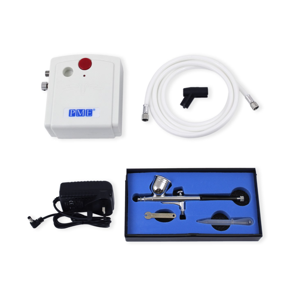 PME Electric Appliances - Airbrush Compressor Kit UK Plug