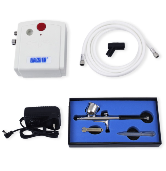 PME Electric Appliances - Airbrush Compressor Kit UK Plug