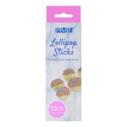 PME 6.3" Lollipop Sticks - Pack of 35