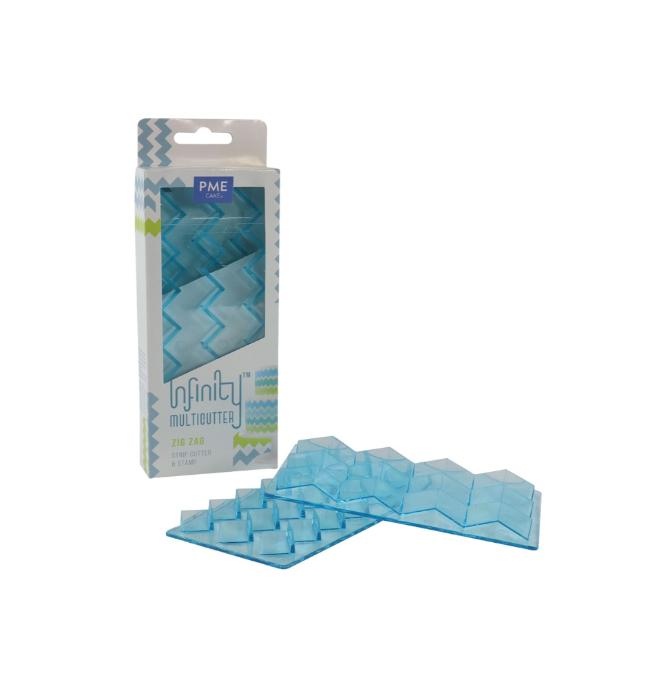 PME - Infinity MulitCutter - Zig Zag Set of 2 PME - Infinity MulitCutter - Zig Zag Set of 2