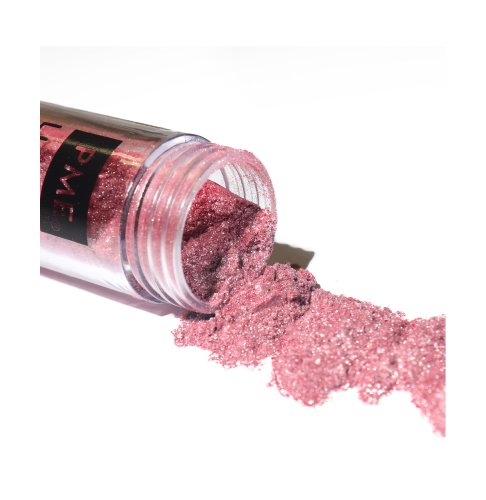 PME Edible Lustre Snow - Pink (10g)