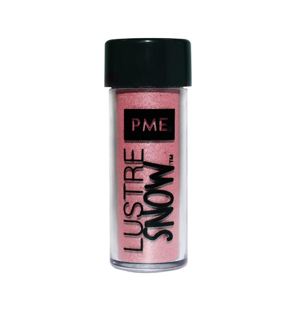 PME Edible Lustre Snow - Pink (10g)