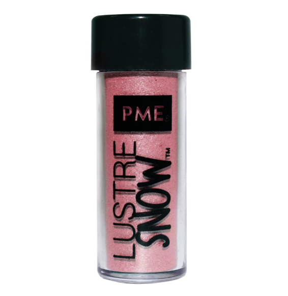 PME Edible Lustre Snow - Pink (10g)