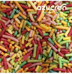 Azucren Colored Chocolate Noodles Sprinkles - 90 g