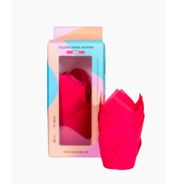 Tulip Muffin Cases Red - Set Of 60