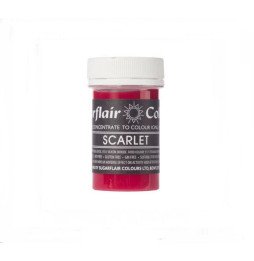 Sugarflair Scarlet  Red - 25g