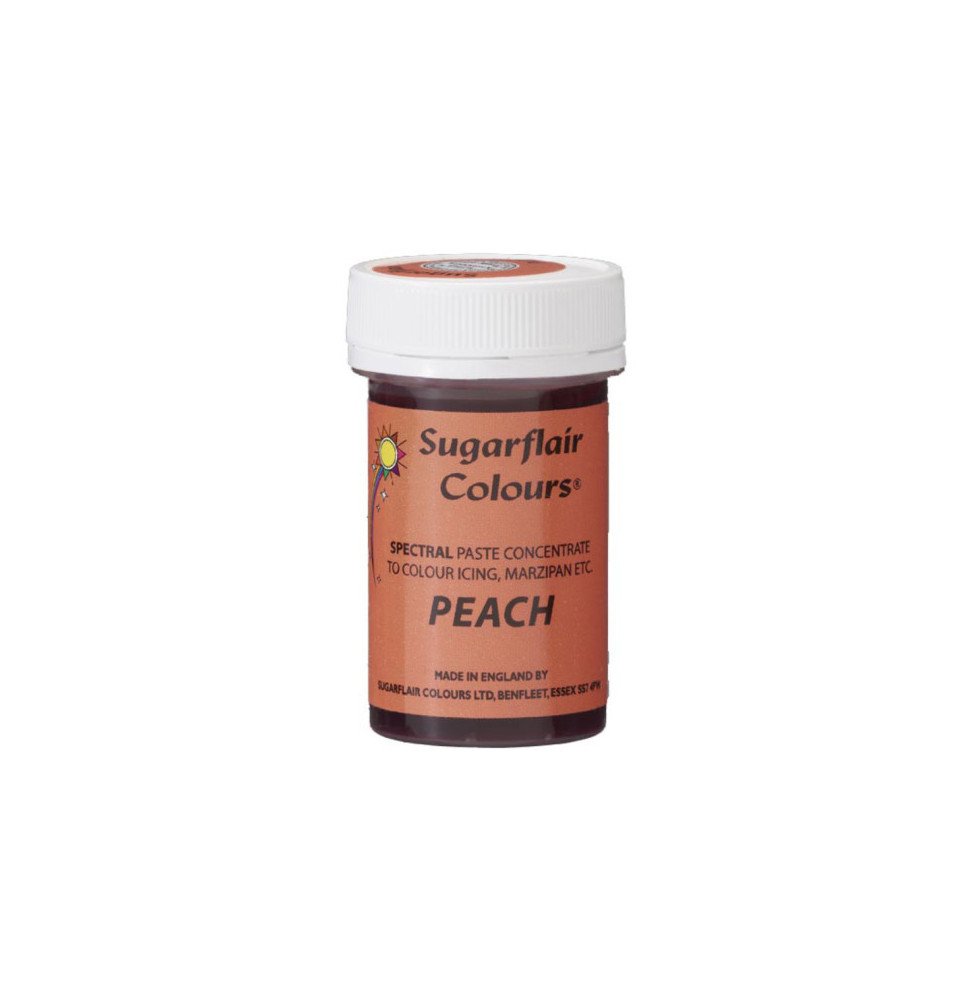 Sugarflair Peach - 25g