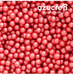 Azucren Pearls 4mm Red - 90 g