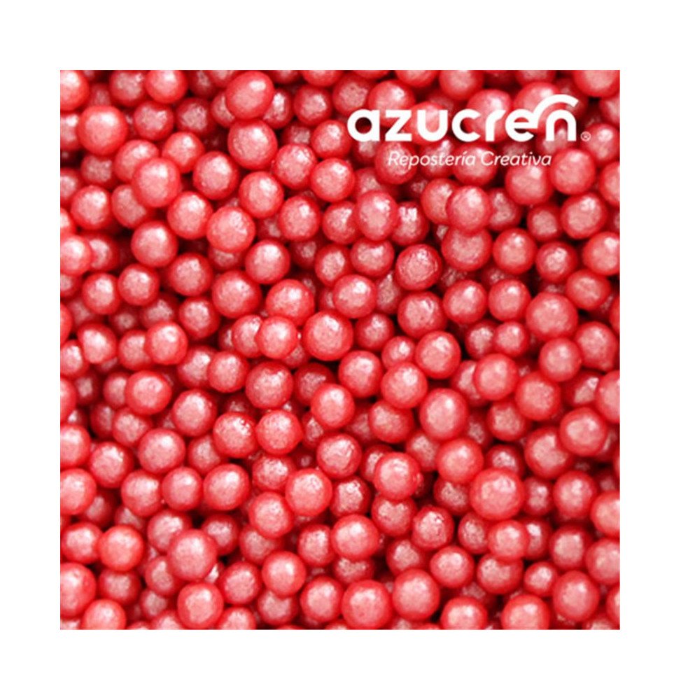 Azucren Pearls 4mm Red - 90 g