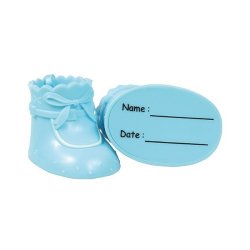 Cake Star Topper - Blue Booties