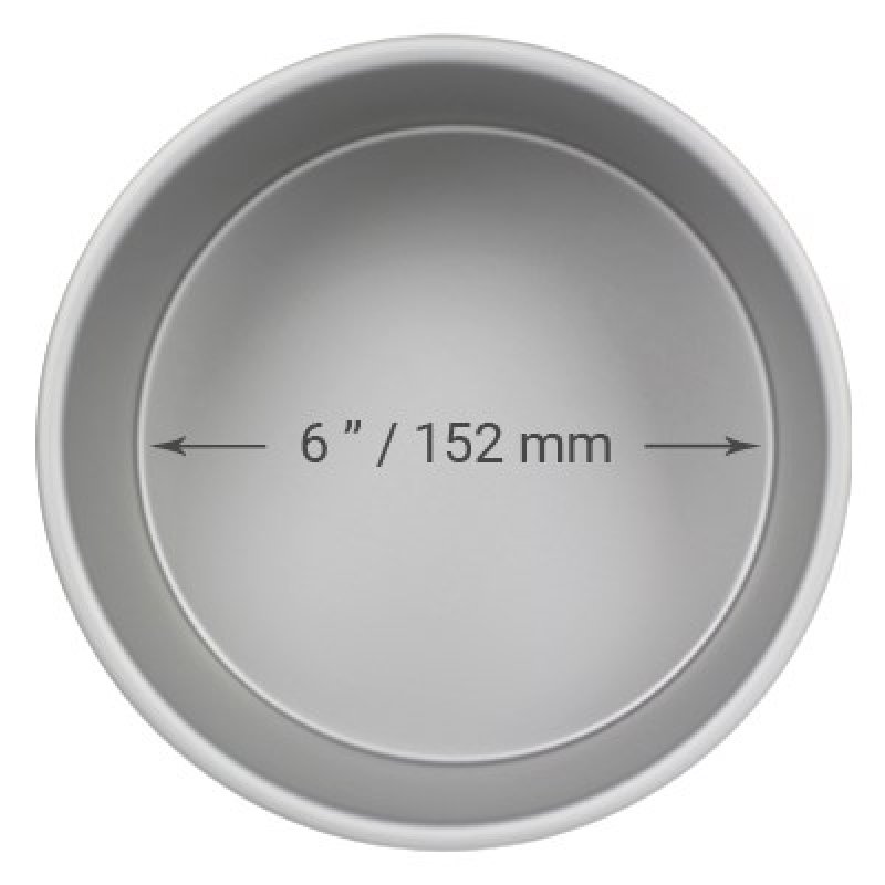 Azucren : Round Cake Tin - 6" x 4'' Deep