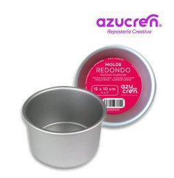 Azucren : Round Cake Tin - 6" x 4'' Deep