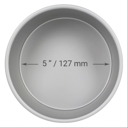 Azucren : Round Cake Tin - 4" x 4'' Deep