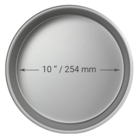 Azucren : Round Cake Tin - 10" x 4'' Deep