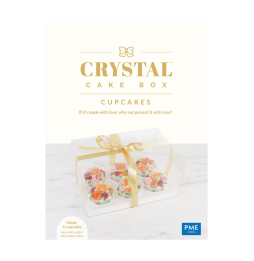 PME CRYSTAL Cake Box - 6 inch (15cm)