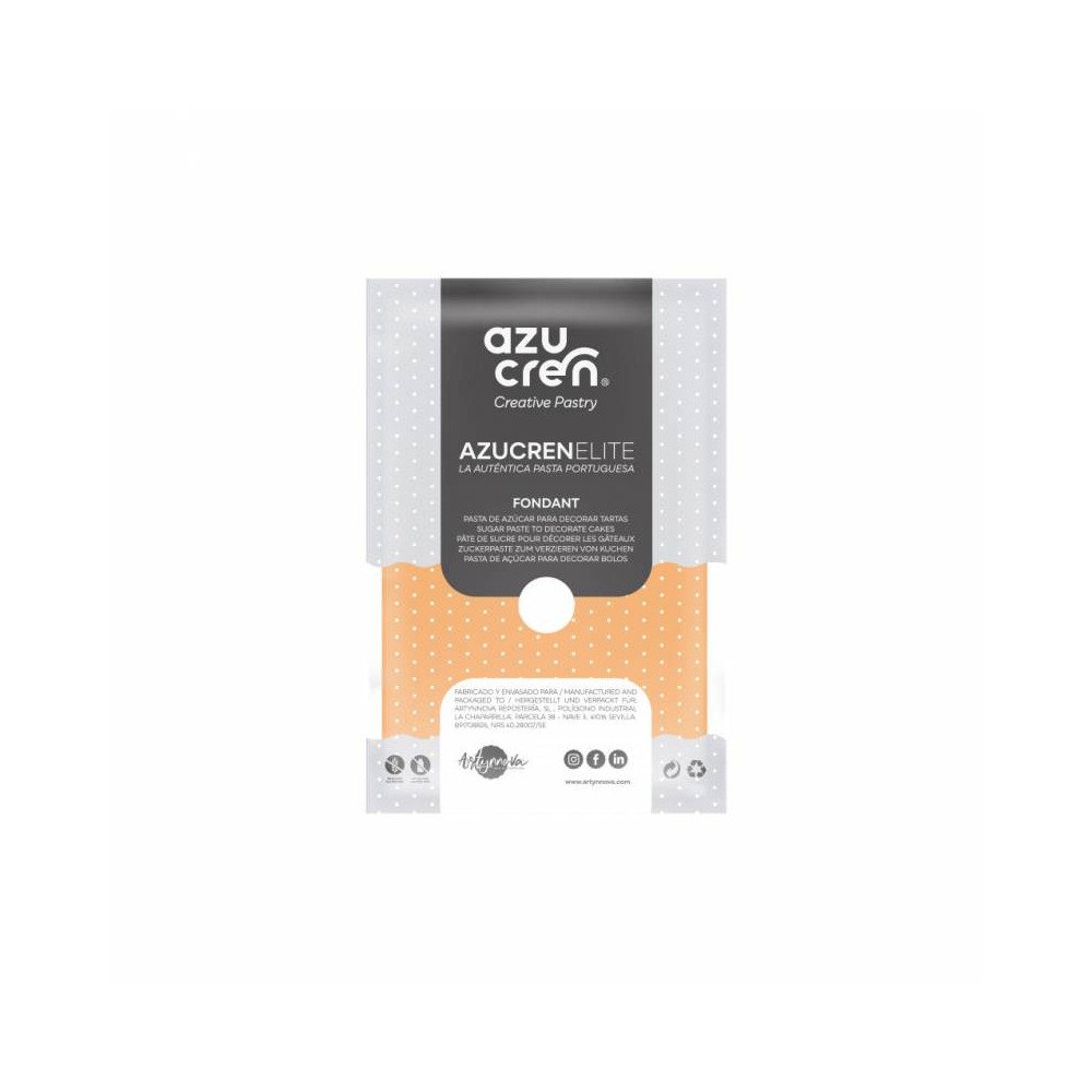 AzucrenElite Fondant Skin (GLUTEN FREE)- 500g AzucrenElite Fondant Skin (GLUTEN FREE)- 500g