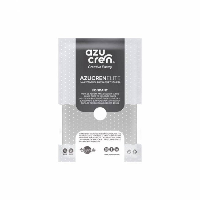 AzucrenElite Fondant Grey- 250g(GLUTEN FREE)