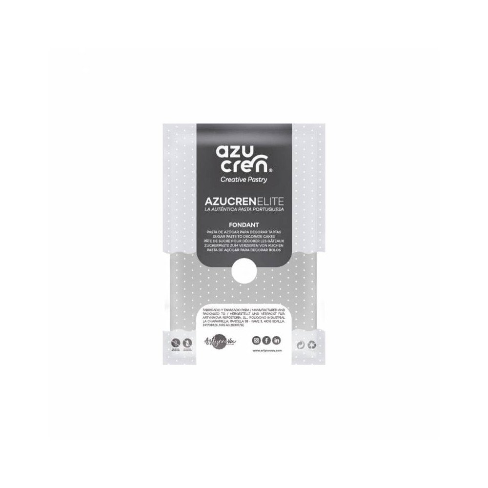 AzucrenElite Fondant Grey- 250g(GLUTEN FREE)