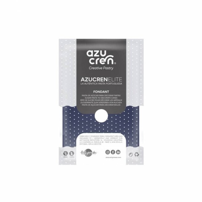 AzucrenElite Fondant Navy Blue  - 250g(GLUTEN FREE)