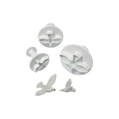 Dove Novelty Plunger Cutter - Set of 3