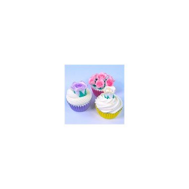 PME 40mm Sugar Roses for Cake Decorating, Set of 36