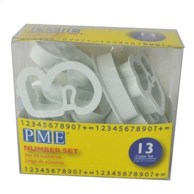 Alphabet Cutters - Numbers Set of 13