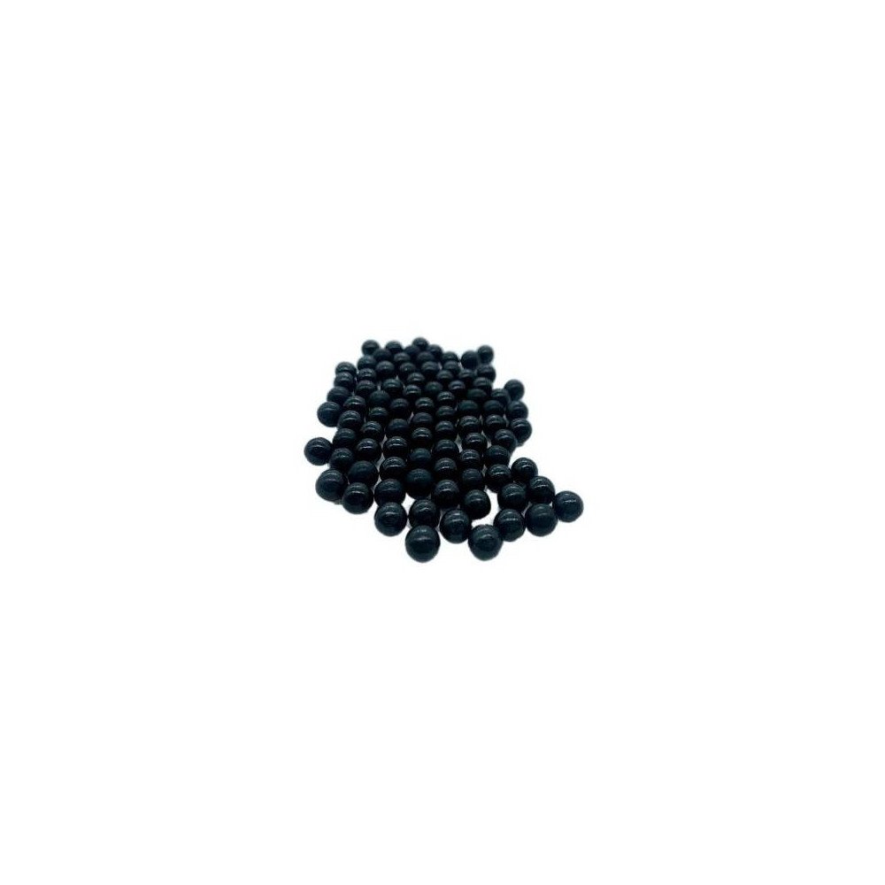 PEARLED BLACK SUGAR PEARLS 7 MM. 90 GR. SUGAR