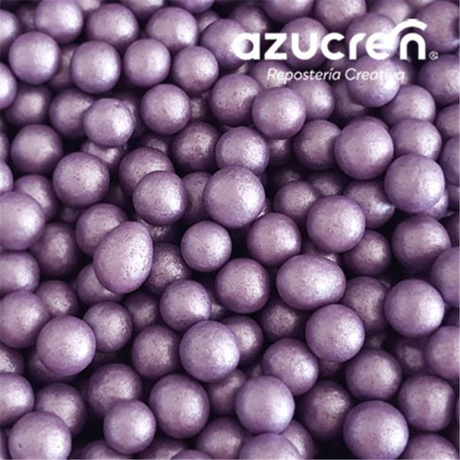 Sprinkles Metallic Violet Pearls 90 g Azucren