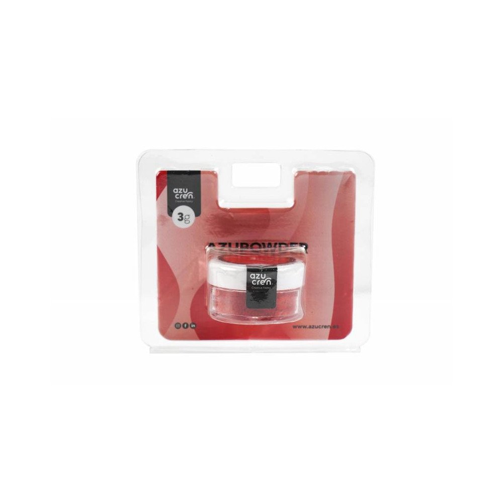 RED CONCENTRATED POWDERED DYE 3 GRAMS AZUPOWDER