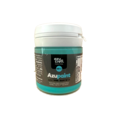 AZUPAINT EDIBLE MATTE PAINT BABY BLUE 40ml