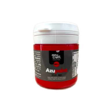 AZUPAINT RED EDIBLE MATT PAINT 40ml