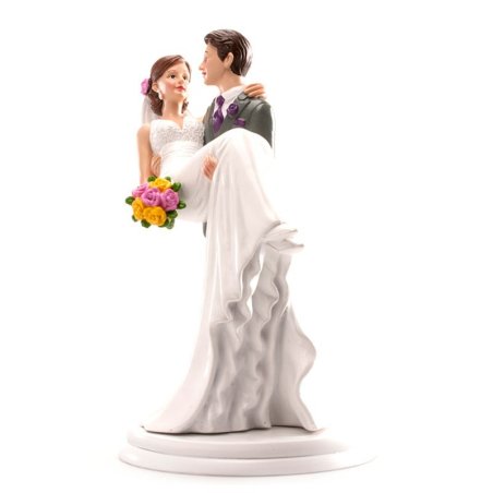 Weeding Couple Woman In Arms - 20 Cm