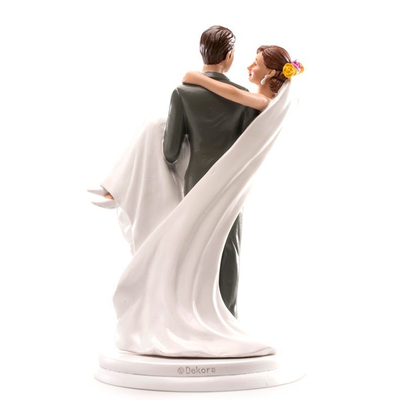 Weeding Couple Woman In Arms - 20 Cm