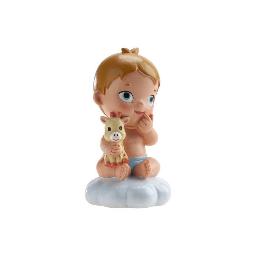 BABY CHRISTENING CHILD SOFT TOY GIRAFFE DEKORA