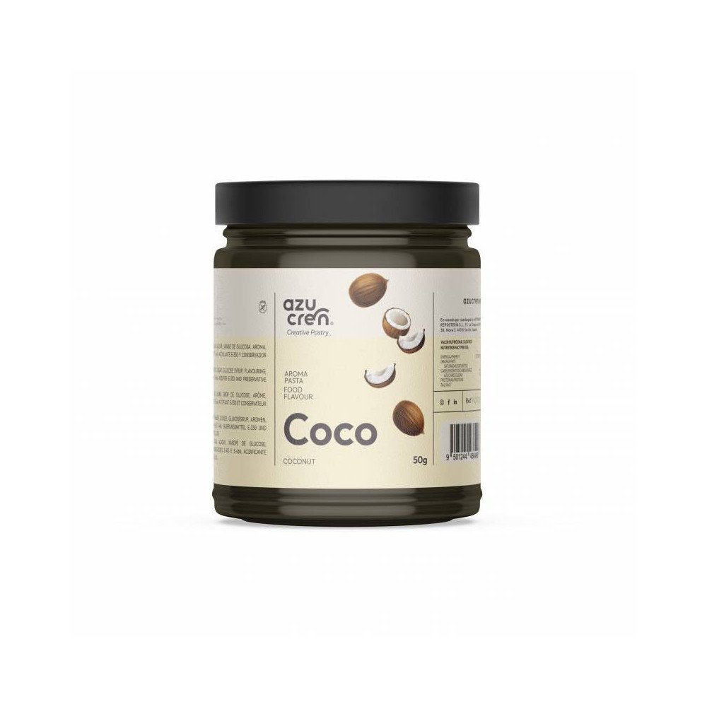 CONCENTRATED COCONUT FLAVOURING PASTE 50GR. AZUCREN CONCENTRATED COCONUT FLAVOURING PASTE 50GR. AZUCREN