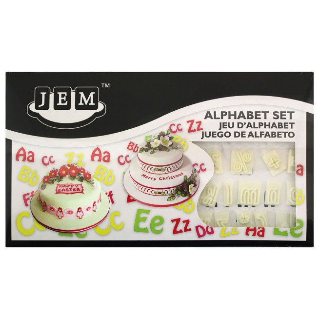 JEM Alphabet Set, 64pcs