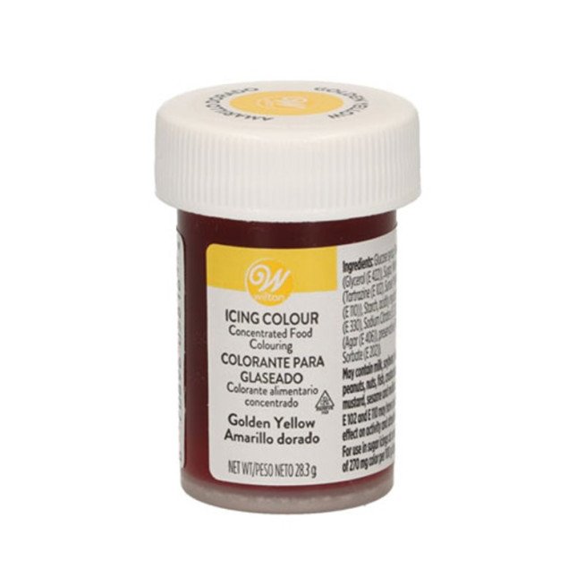 WILTON GOLDEN YELLOW COLORING (GOLDEN YELLOW) 28.3 GRAMS