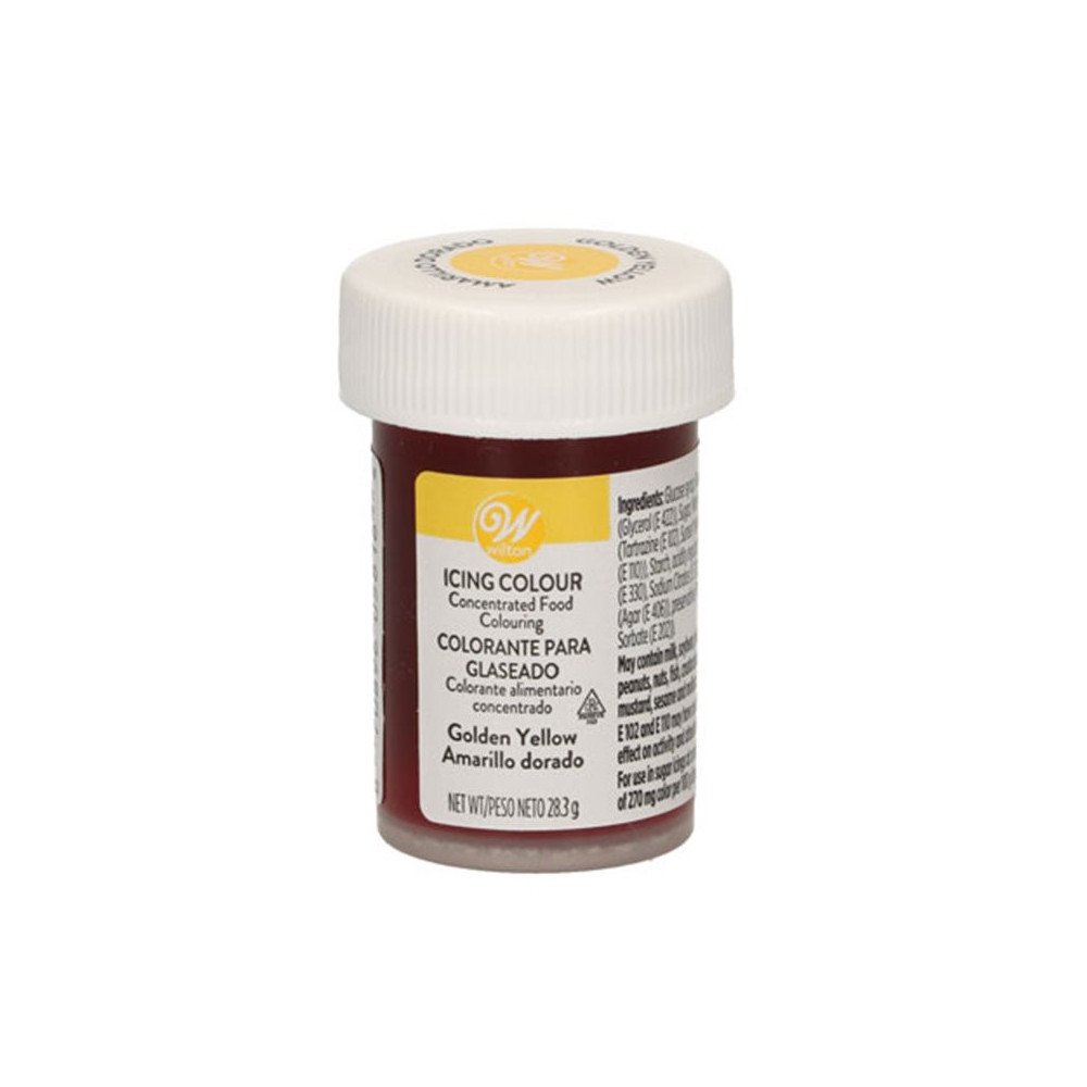 WILTON GOLDEN YELLOW COLORING (GOLDEN YELLOW) 28.3 GRAMS