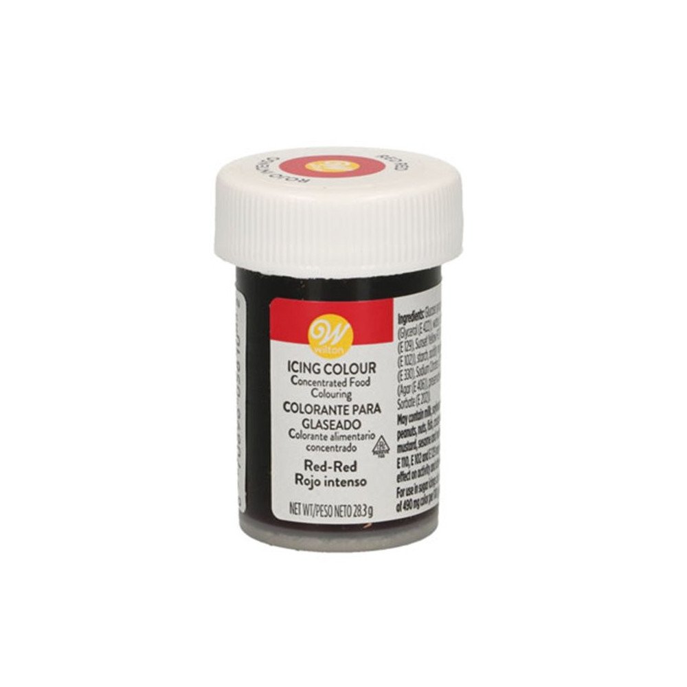 WILTON RED COLORING (RED RED) 28.3 GRAMS