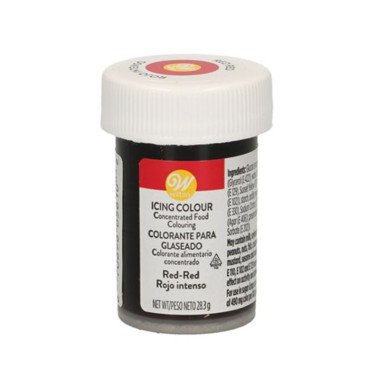 WILTON RED COLORING (RED RED) 28.3 GRAMS