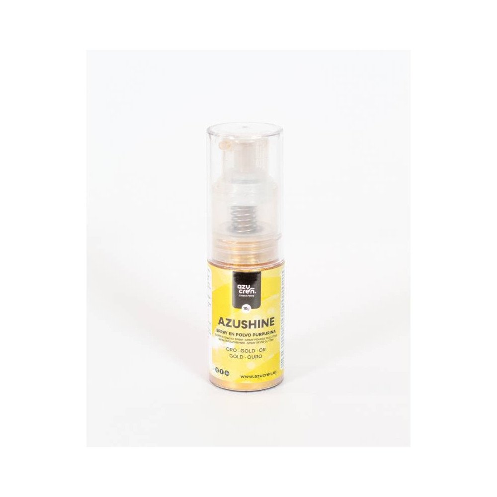 GOLD GLITTER POWDER SPRAY - AZUSHINE 10 G