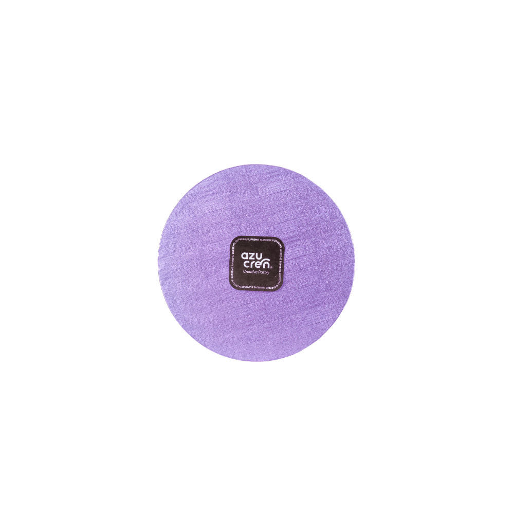 SUPREME VIOLET ROUND BASE 25 CM. X 1.2 CM. HEIGHT