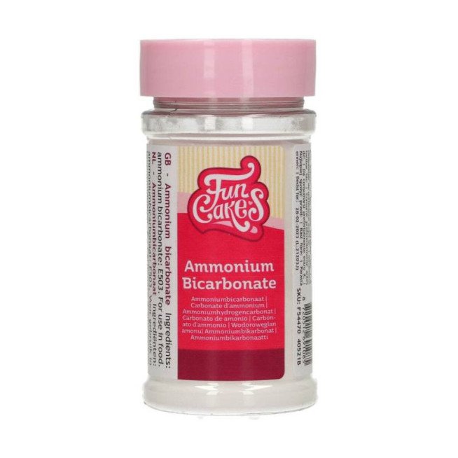 FUNCAKES AMMONIUM CARBONATE 80 GRAMS