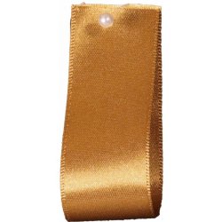 Old Gold Satin Ribbon - 50 mm