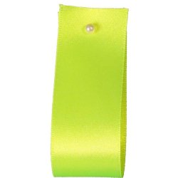 Flo. Yellow Satin Ribbon - 50 mm