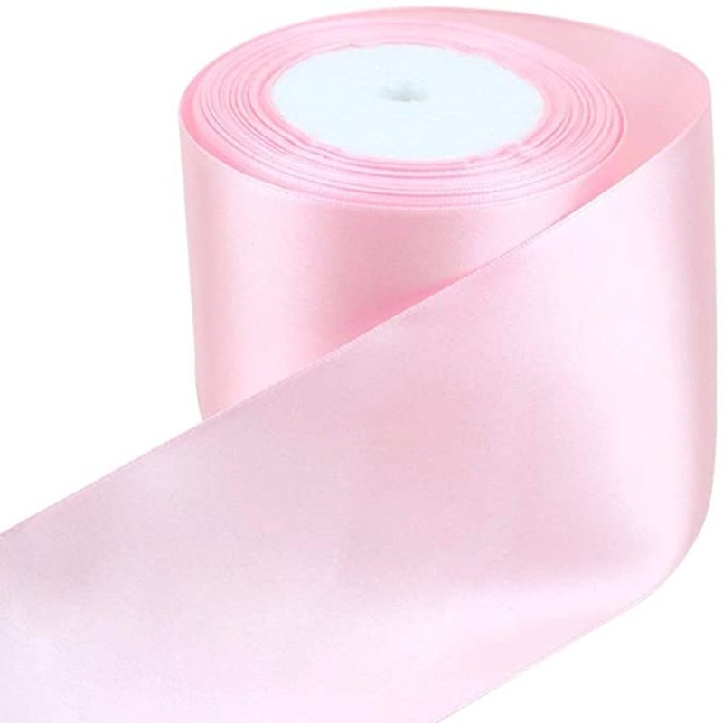 Pink Satin Ribbon - 50 mm