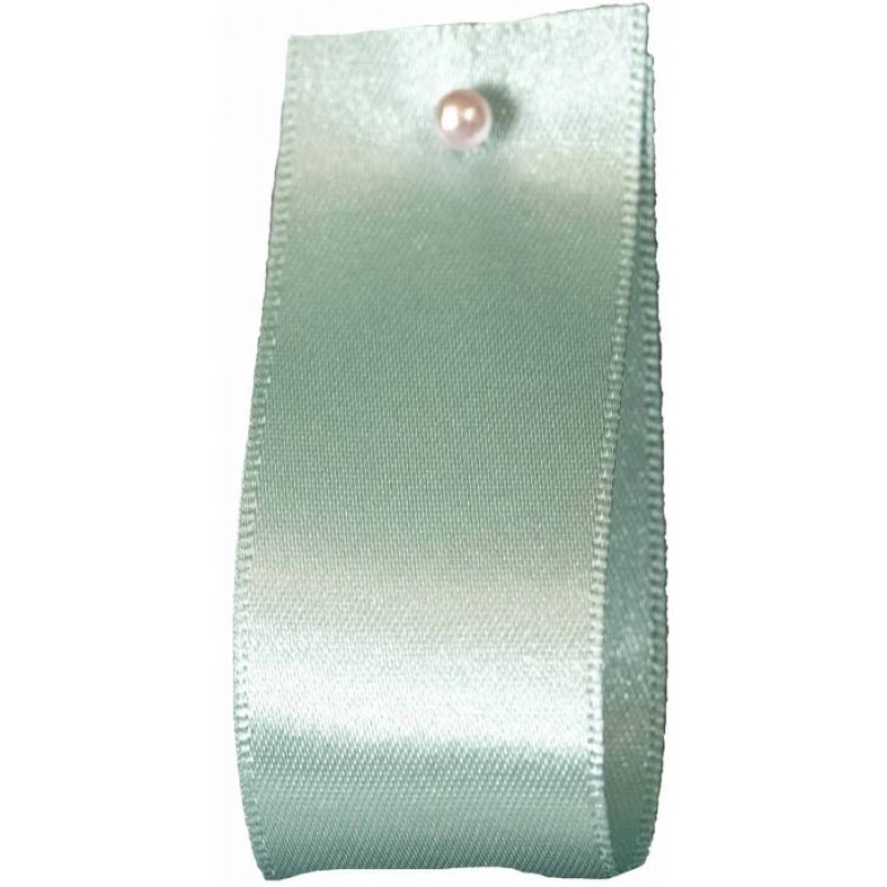 Aqua Satin Ribbon - 50 mm