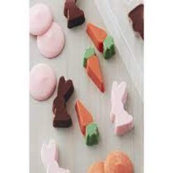 Wilton : Candy Mould - Mini Bunny & Carrot