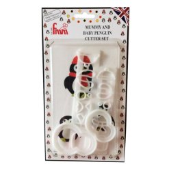 FMM Mummy & Baby Penguin Cutter Set